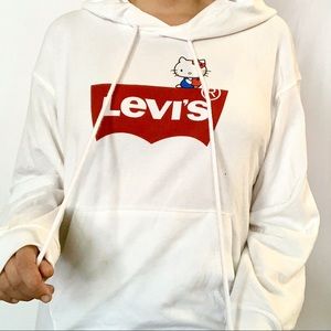 Levi’s X Hello Kitty Drawstring Hoodie